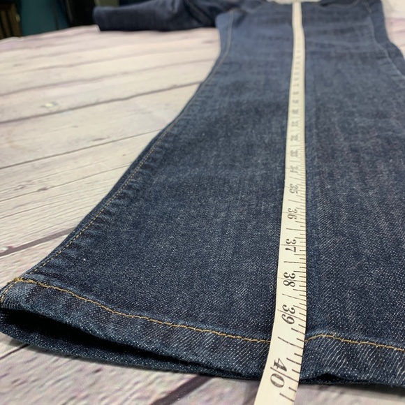 Calvin Klein Flare Fit Dark Wash Jeans Size 12 - Picture 4 of 8